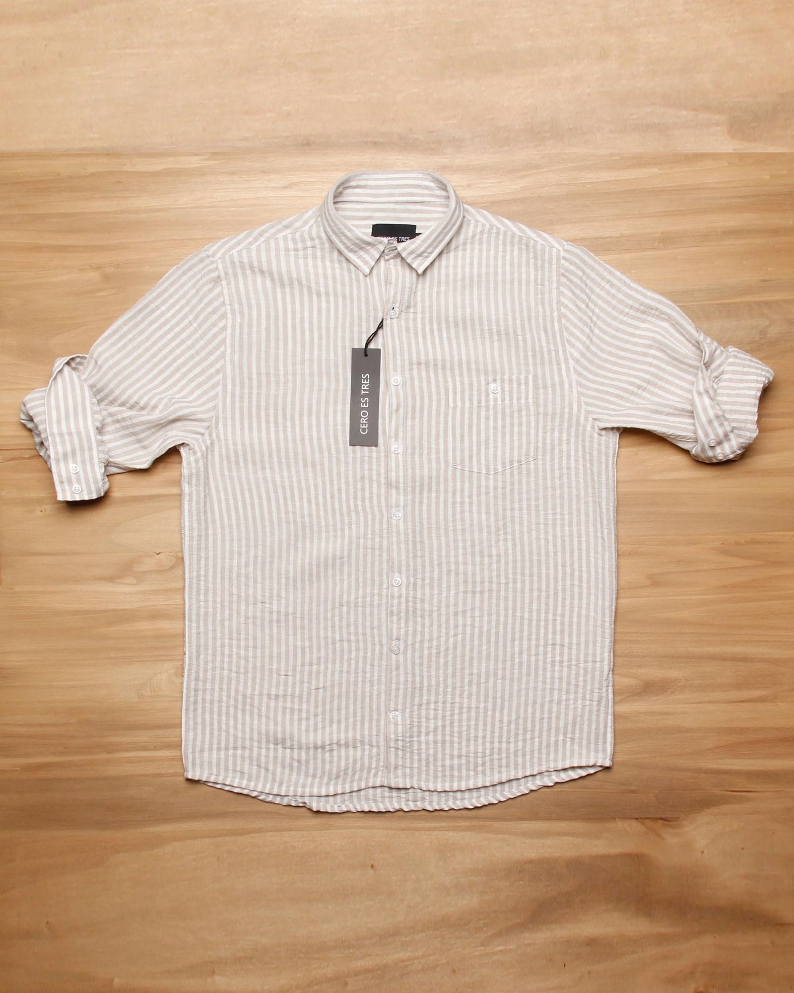 6529REGSPCA - CAMISA PISCO CAMEL